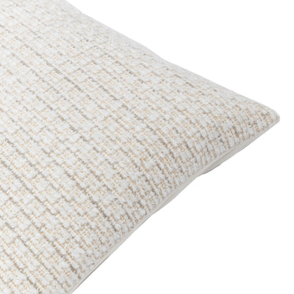 Gallery Direct Chenille Cushion Natural Poly Filled - image 6