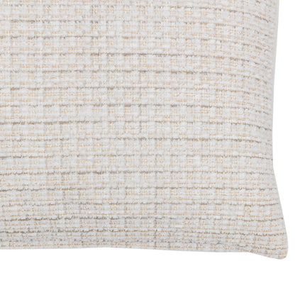 Gallery Direct Chenille Cushion Natural Poly Filled - image 9