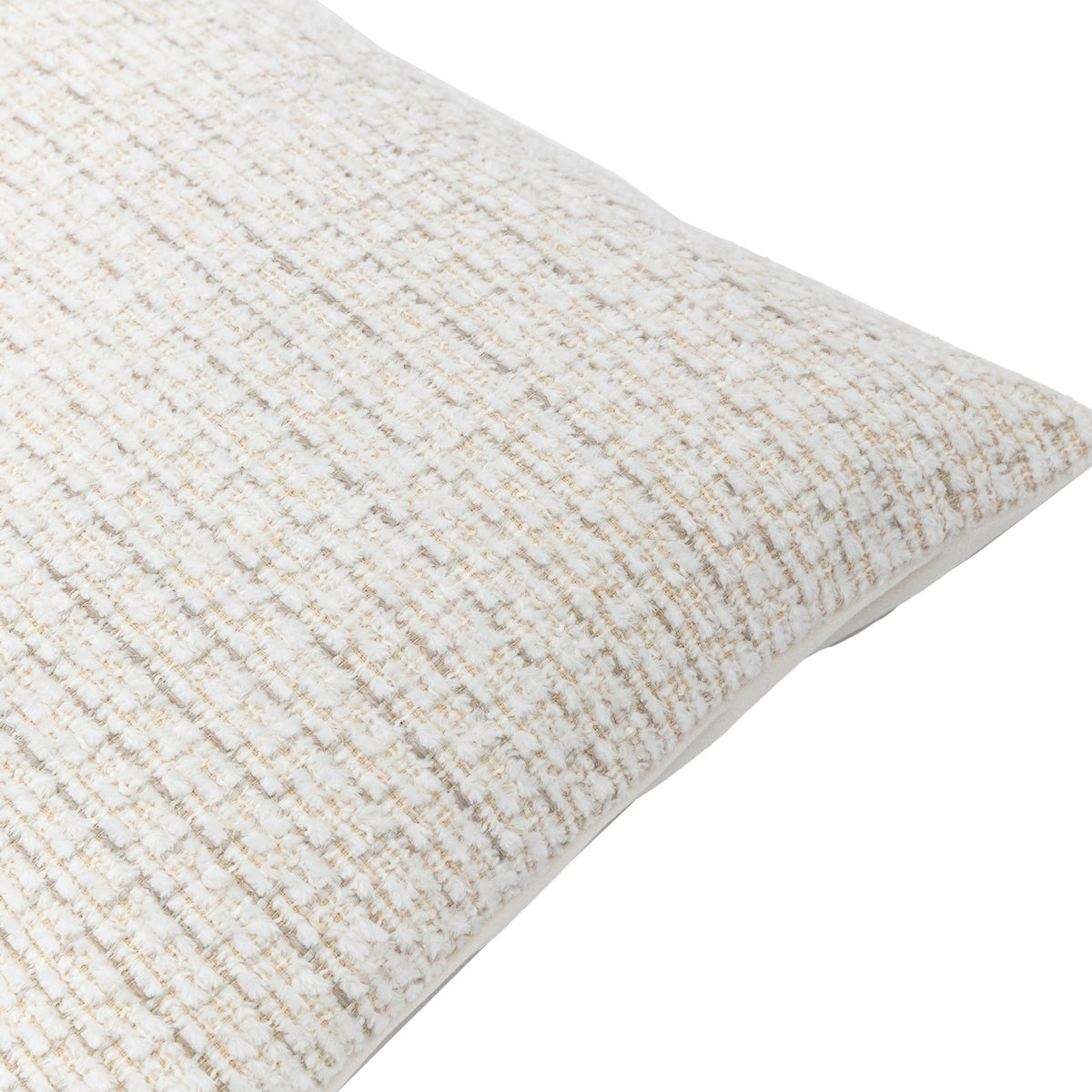 Gallery Direct Chenille Cushion Natural Poly Filled - image 10