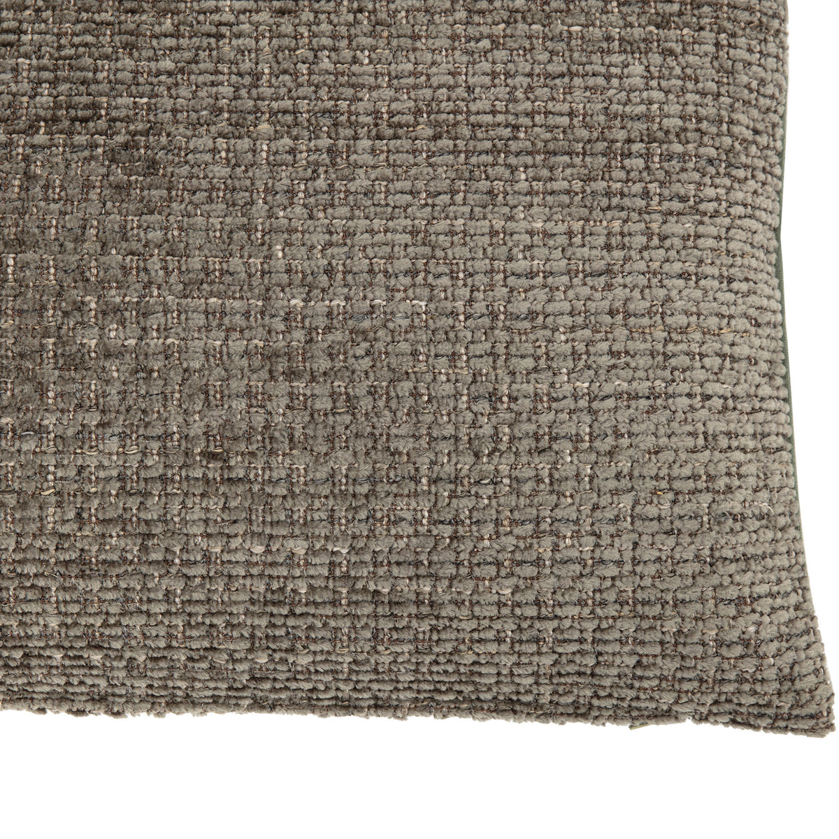 Gallery Direct Chenille Cushion Taupe Poly Filled - image 9