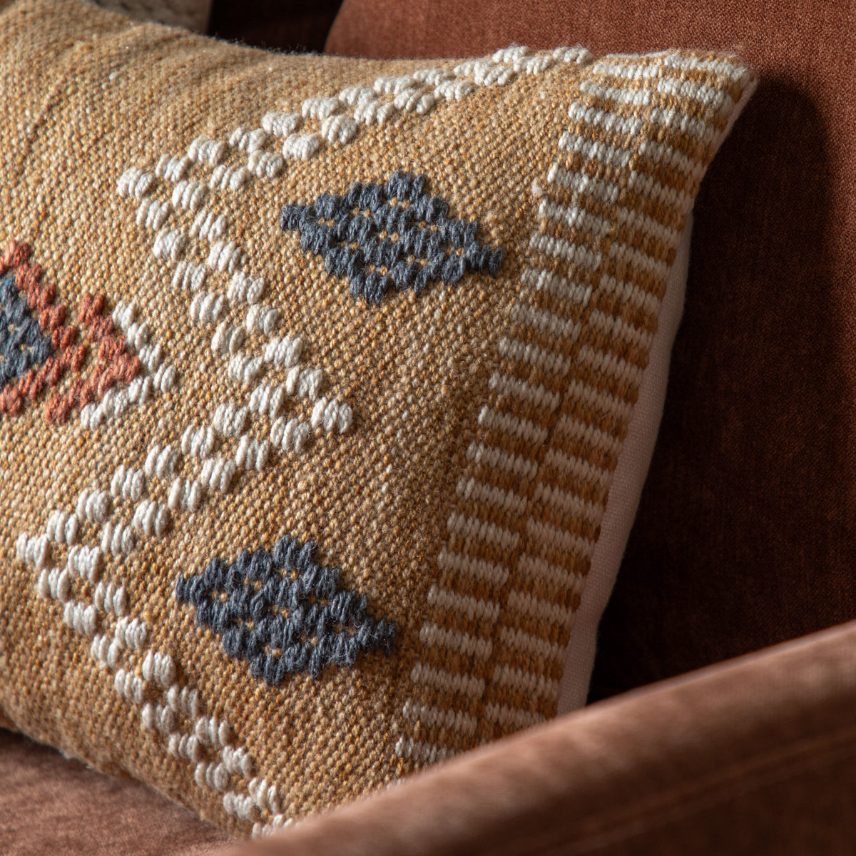 Gallery Direct Jembisa Woven Cushion Feather Filled - image 3