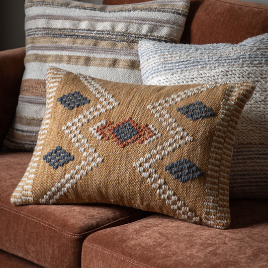Gallery Direct Jembisa Woven Cushion Feather Filled - image 1