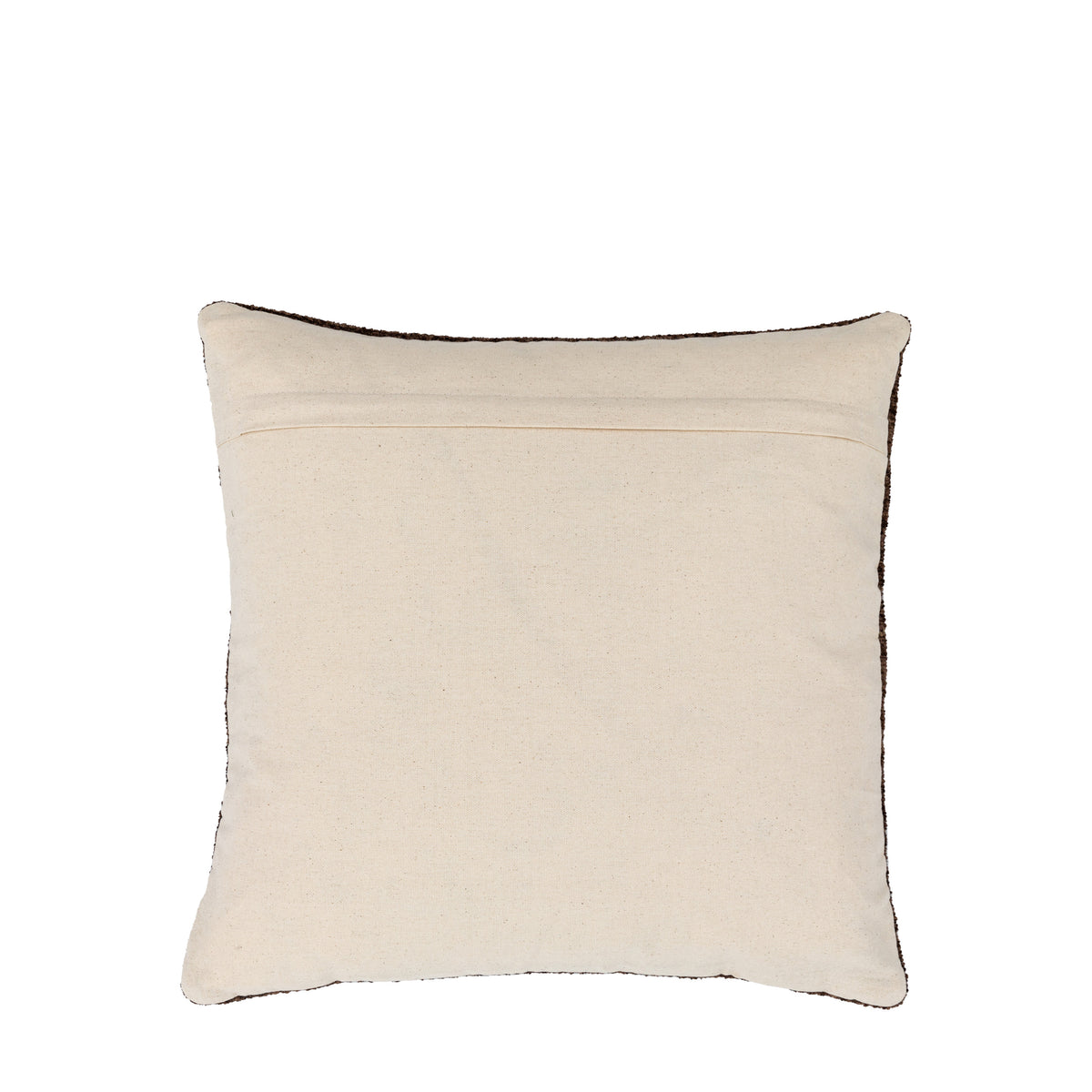 Gallery Direct Kendal Chenille Cushion Brown Feather Filled - image 5
