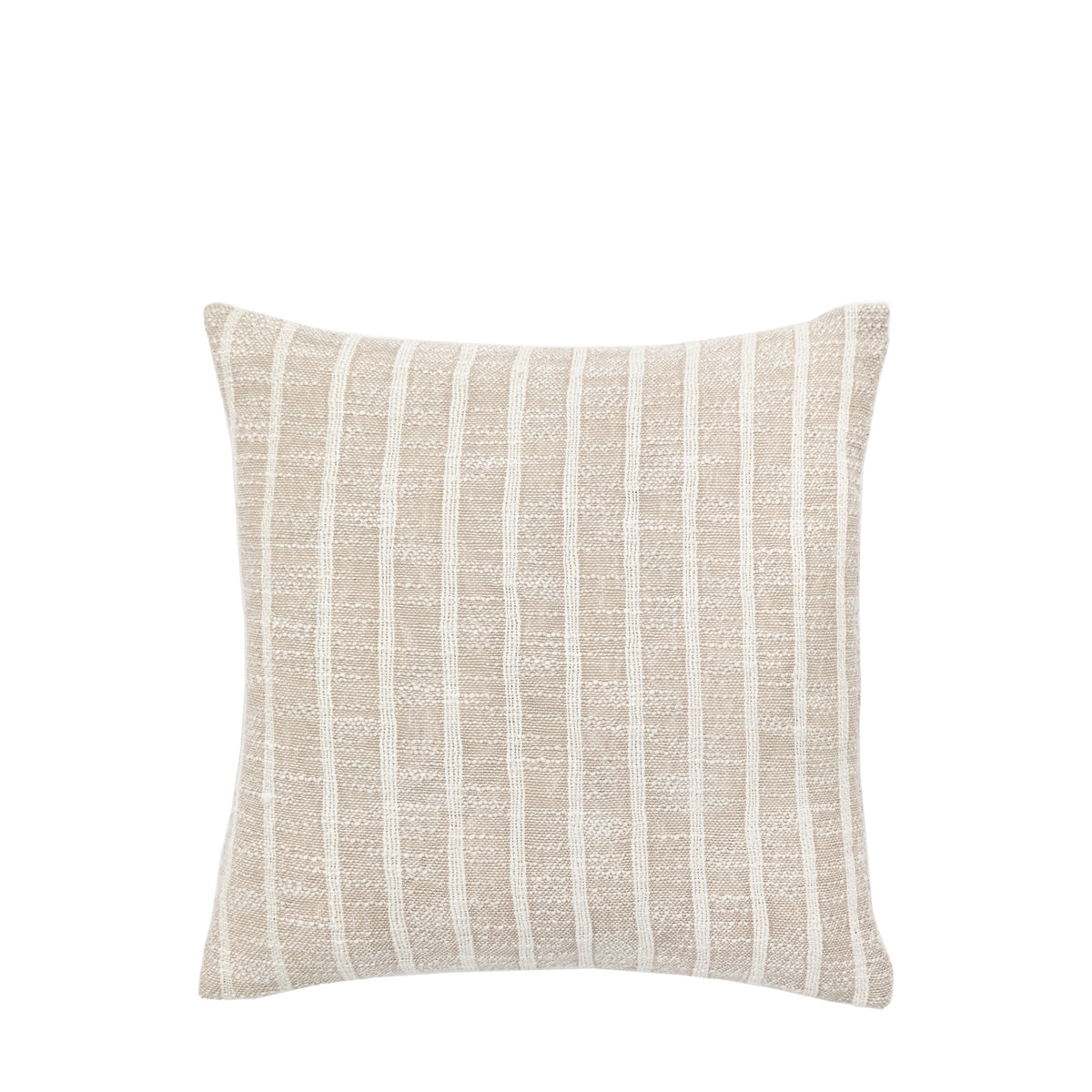 Gallery Direct Melford Stripe Cushion Sand Poly Filled - image 2
