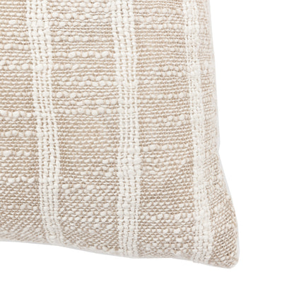 Gallery Direct Melford Stripe Cushion Sand Poly Filled - image 4