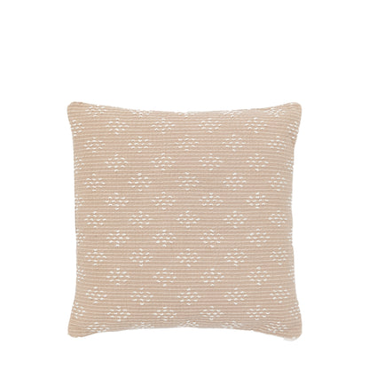 Gallery Direct Lanzo Woven Cushion Taupe Poly Filled - image 2