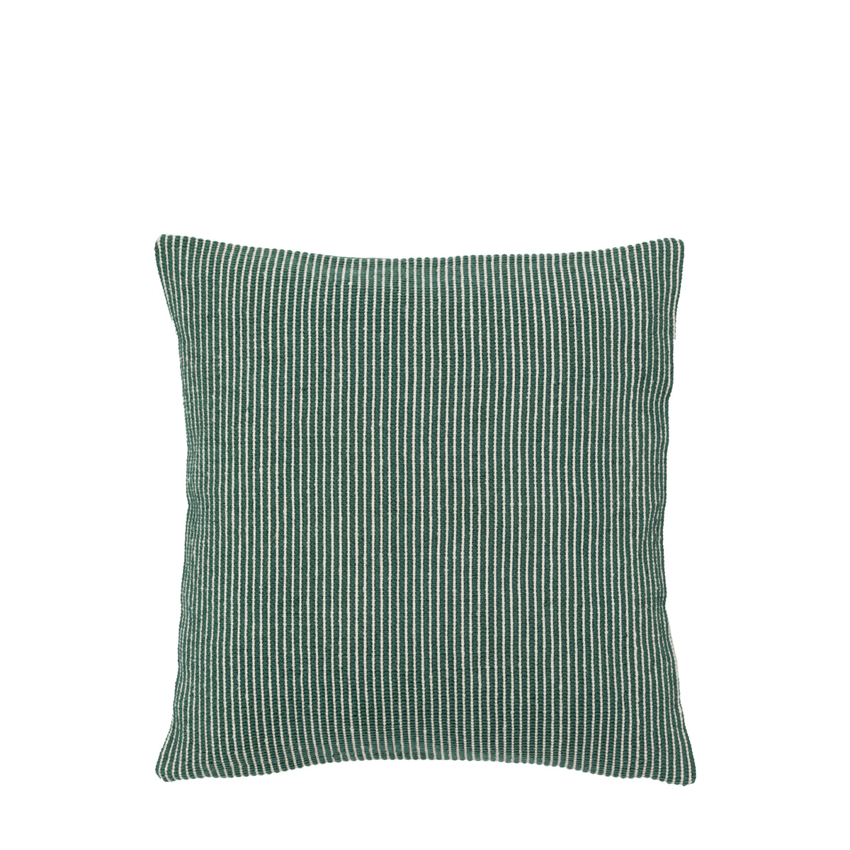 Gallery Direct Ula Pinstripe Cushion Green Poly Filled - image 2