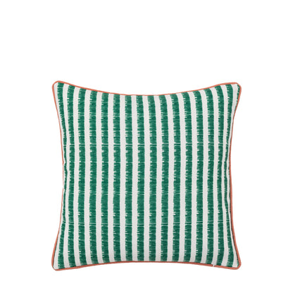 Gallery Direct Aroha Geo Printed Cushion Green Poly Filled - image 5