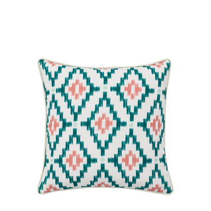 Gallery Direct Aroha Geo Printed Cushion Apricot Poly Filled - image 2