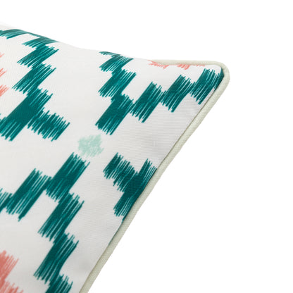 Gallery Direct Aroha Geo Printed Cushion Apricot Poly Filled - image 7