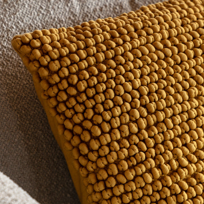 Gallery Direct Pino Cushion Ochre Poly Filled - image 3