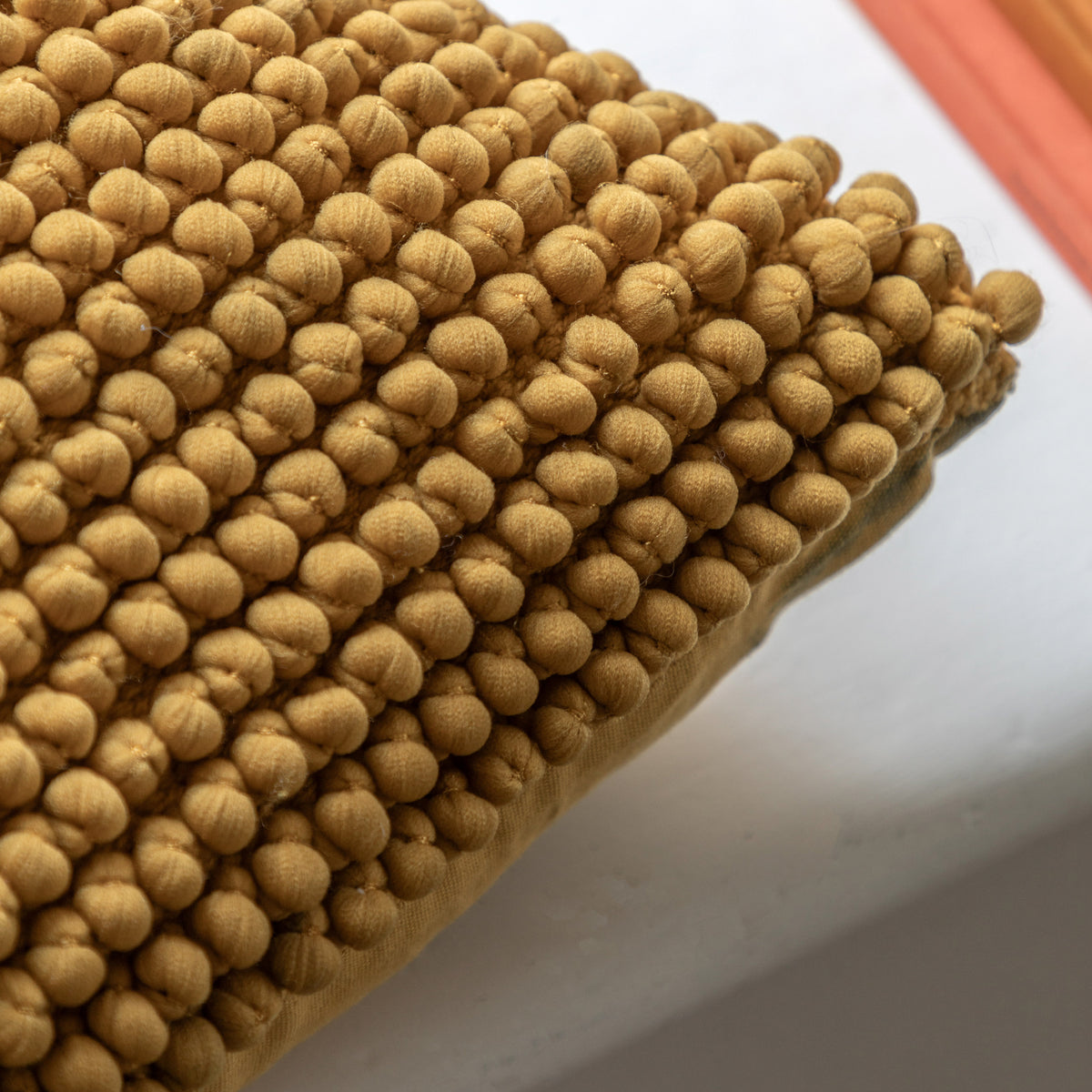 Gallery Direct Pino Cushion Ochre Poly Filled - image 4