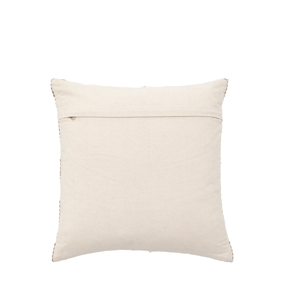 Gallery Direct Winster Check Woven Cushion Taupe Poly Filled - image 5