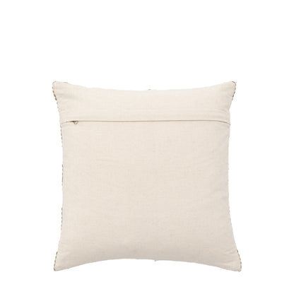Gallery Direct Winster Check Woven Cushion Taupe Poly Filled - image 5