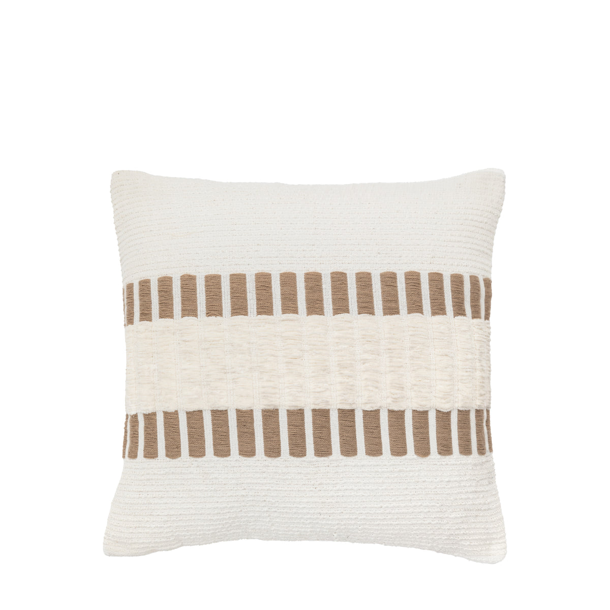 Gallery Direct Longshaw Woven Cushion Natural Poly Filled - image 2