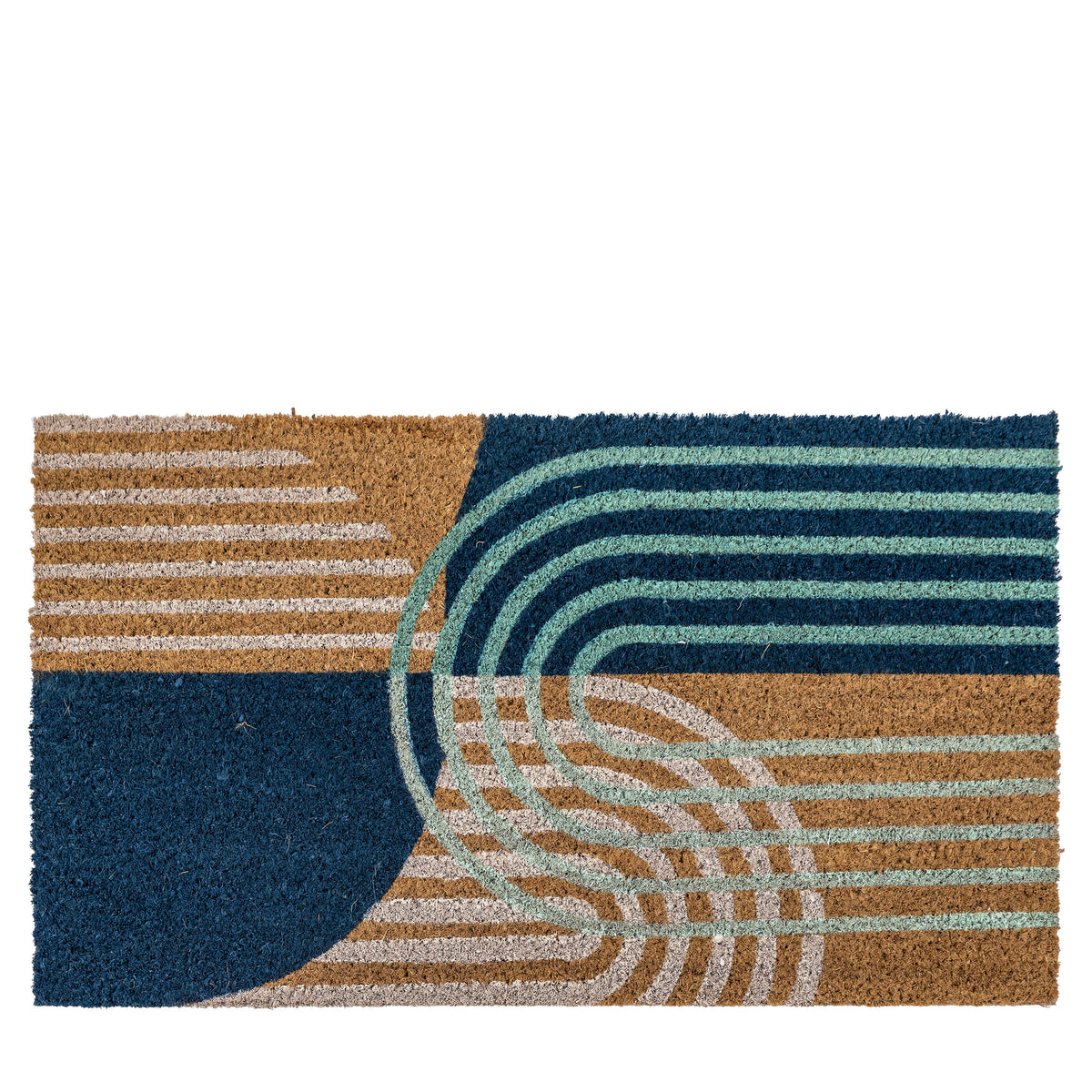 Gallery Direct Navy Arch Coir Doormat - image 2