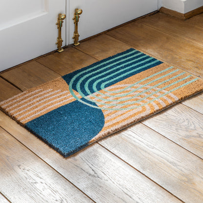 Gallery Direct Navy Arch Coir Doormat - image 5