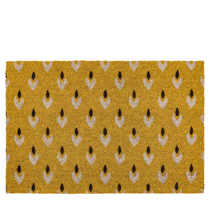 Gallery Direct Ikat Ochre Coir Doormat - image 2