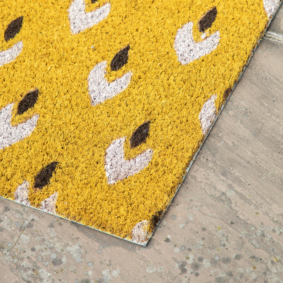 Gallery Direct Ikat Ochre Coir Doormat - image 3