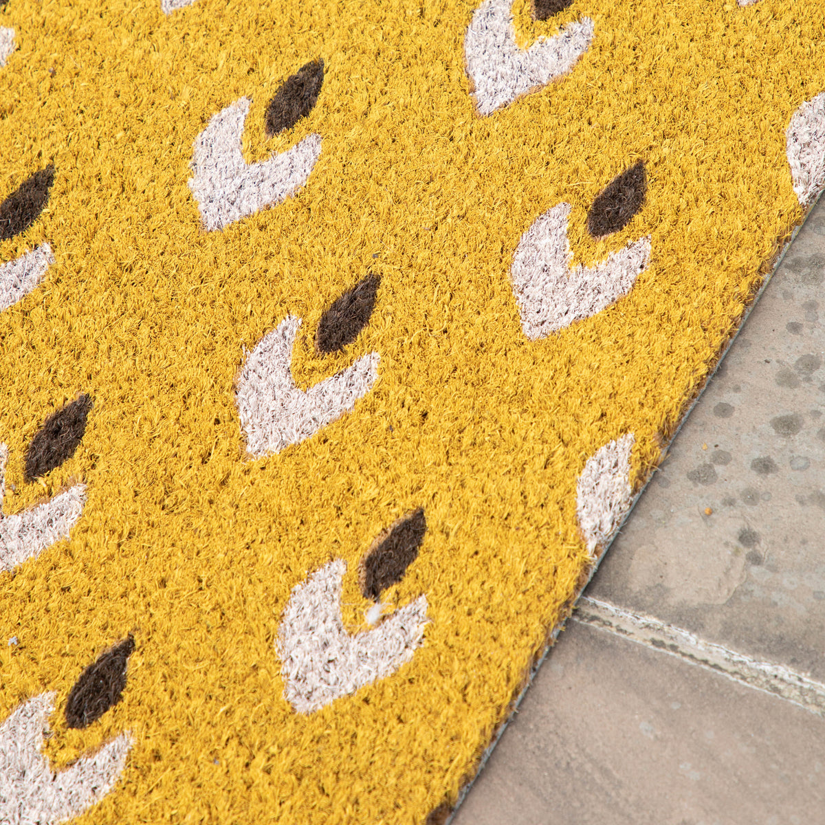 Gallery Direct Ikat Ochre Coir Doormat - image 4