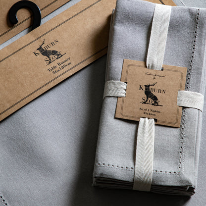 Gallery Direct Dove Napkin Grey (4pk) - image 4