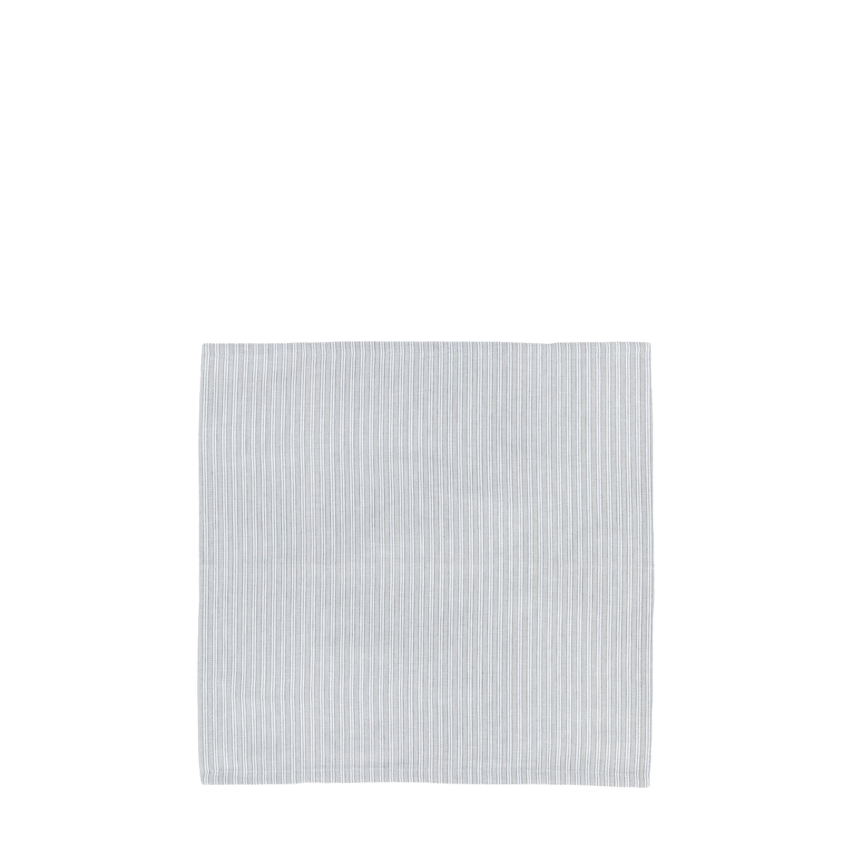 Gallery Direct Woven Striped Napkin Grey (4pk) - image 2
