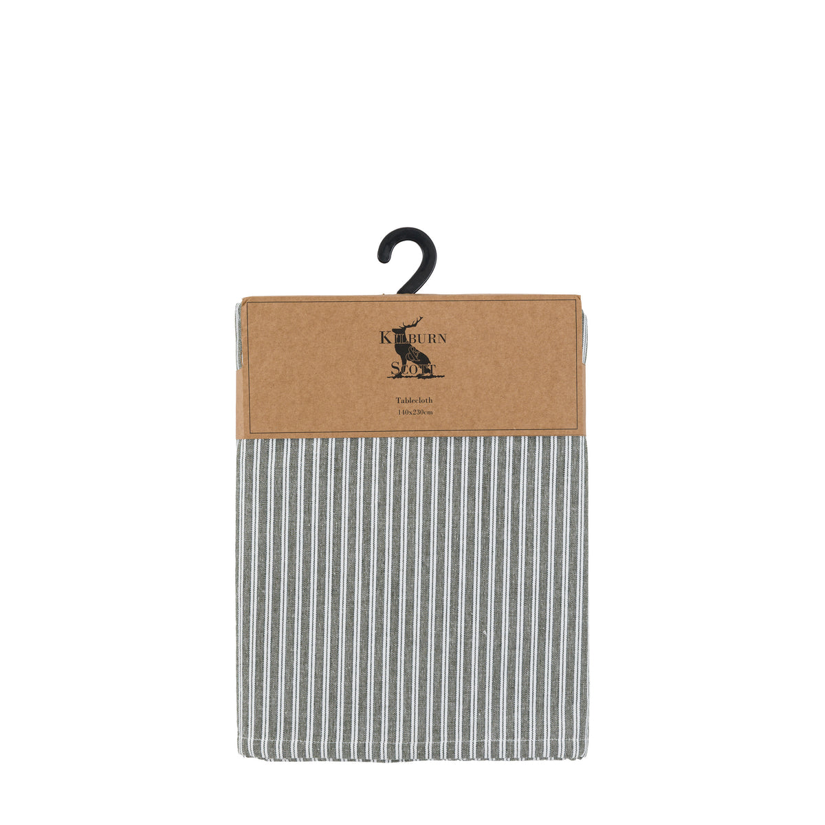 Gallery Direct Woodland Festive Stripe Table Cloth - image 2