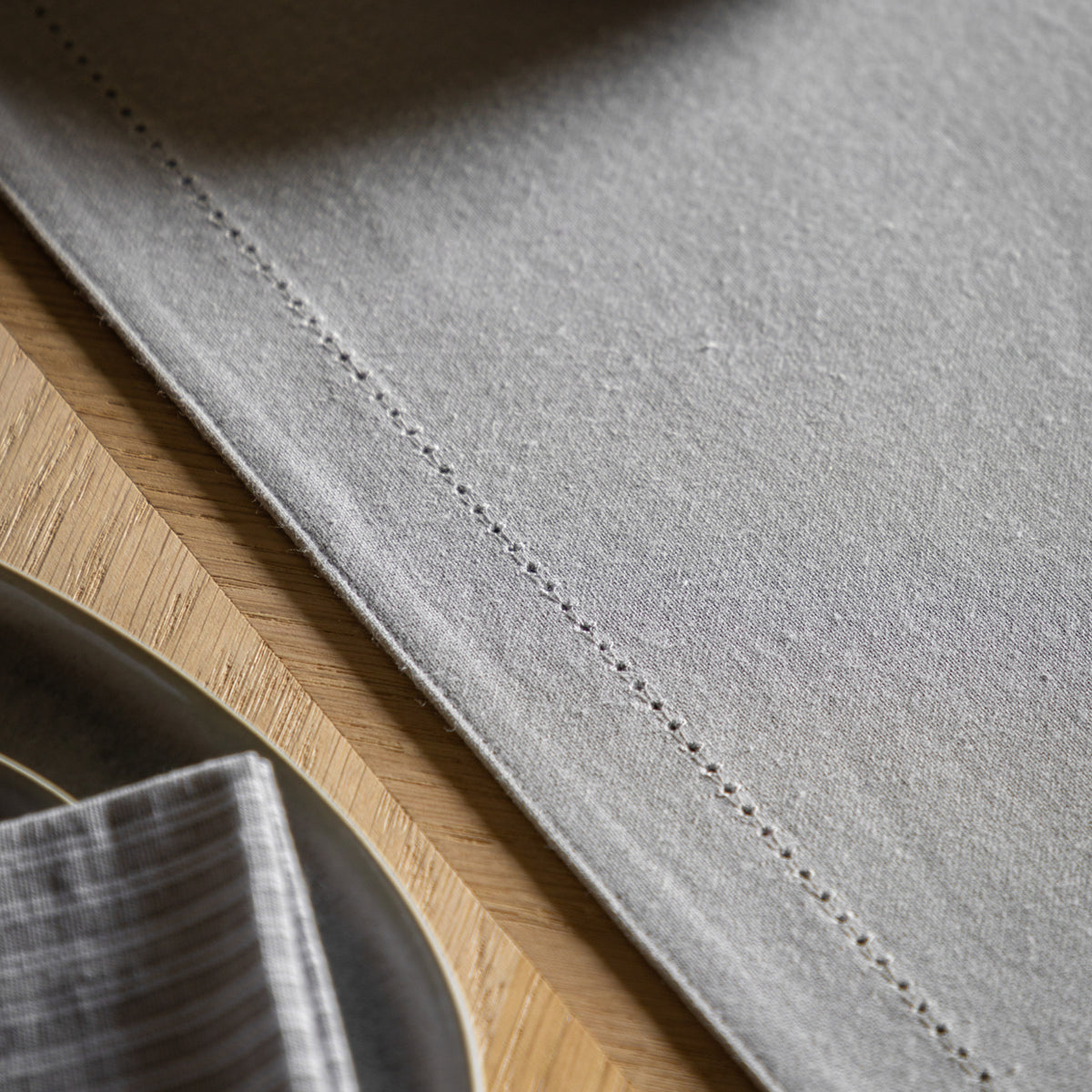 Gallery Direct Dove Table Runner Grey - Small - image 3
