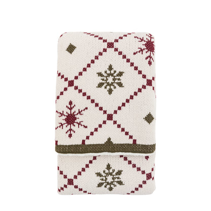 Gallery Direct Heritage Fairisle Chenille Knit Throw - image 2