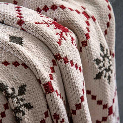 Gallery Direct Heritage Fairisle Chenille Knit Throw - image 3