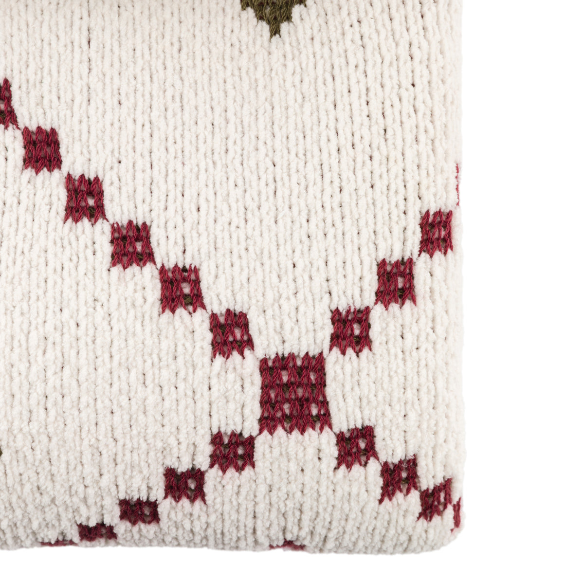 Gallery Direct Heritage Fairisle Chenille Knit Throw - image 4