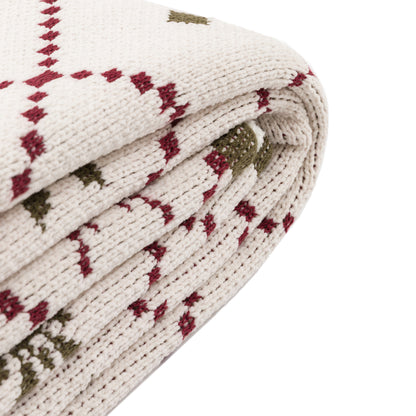 Gallery Direct Heritage Fairisle Chenille Knit Throw - image 5