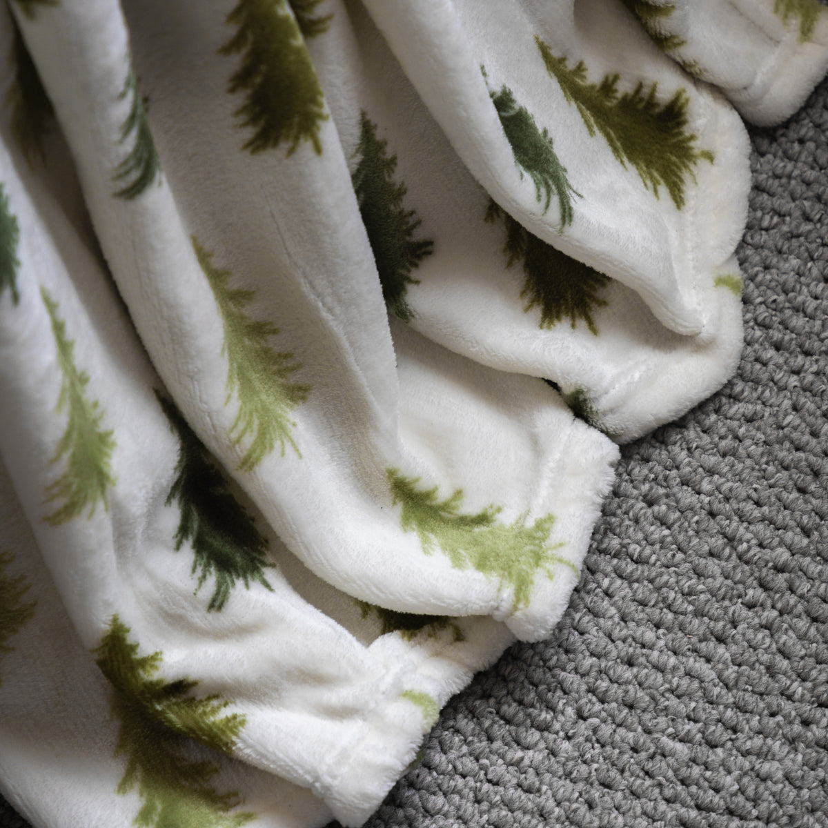Gallery Direct Woodland Tree Printed Fleece Throw - image 4