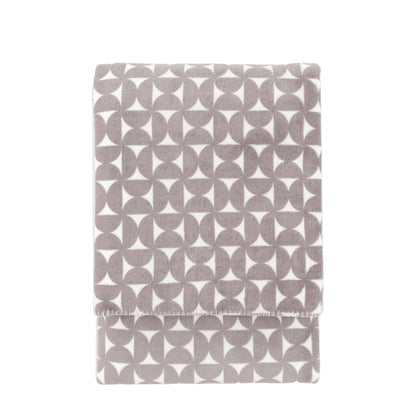 Gallery Direct Modern Geo Flannel Throw Grey - image 2