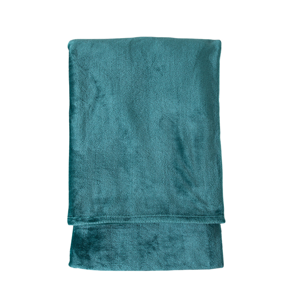 Gallery Direct Rolled Flannel Fleece Teal - image 1