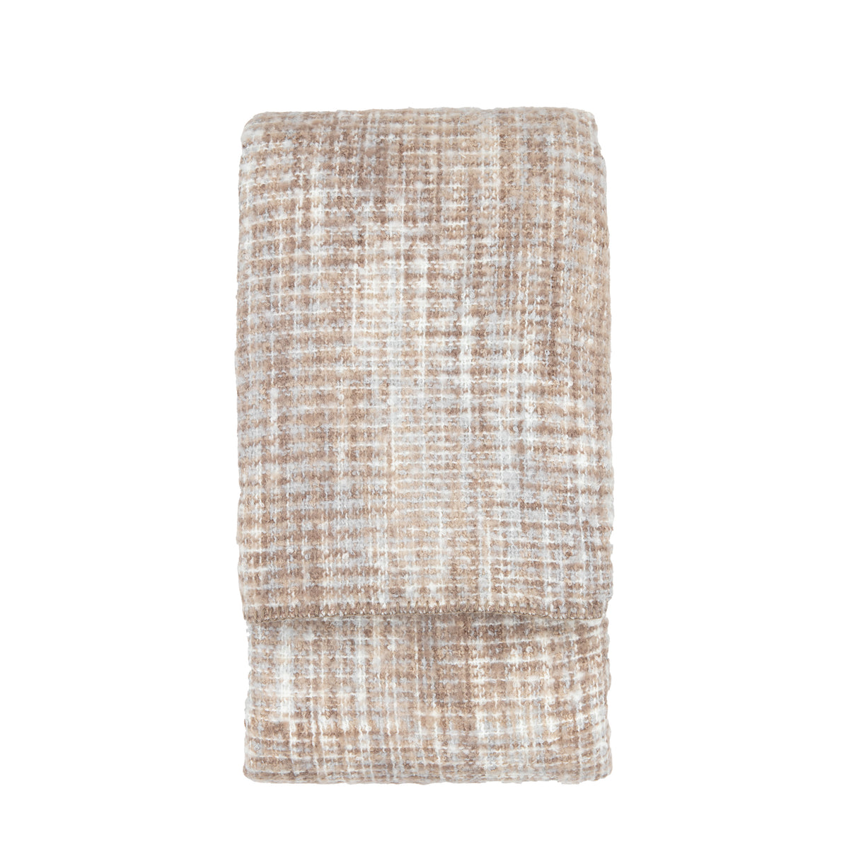 Gallery Direct Woven Natural Faux Mohair Sherpa Throw - image 2