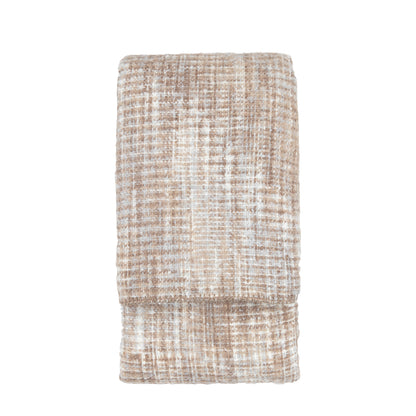 Gallery Direct Woven Natural Faux Mohair Sherpa Throw - image 2