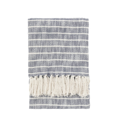 Gallery Direct Melford Stripe Throw Ink - image 2