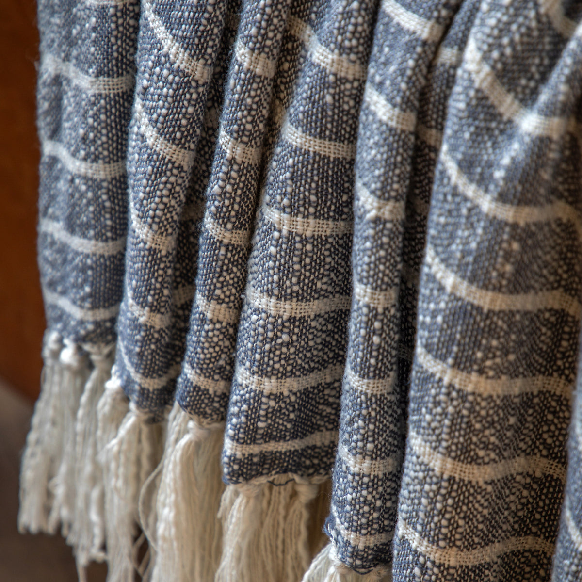 Gallery Direct Melford Stripe Throw Ink - image 3