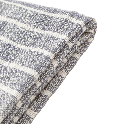Gallery Direct Melford Stripe Throw Ink - image 5