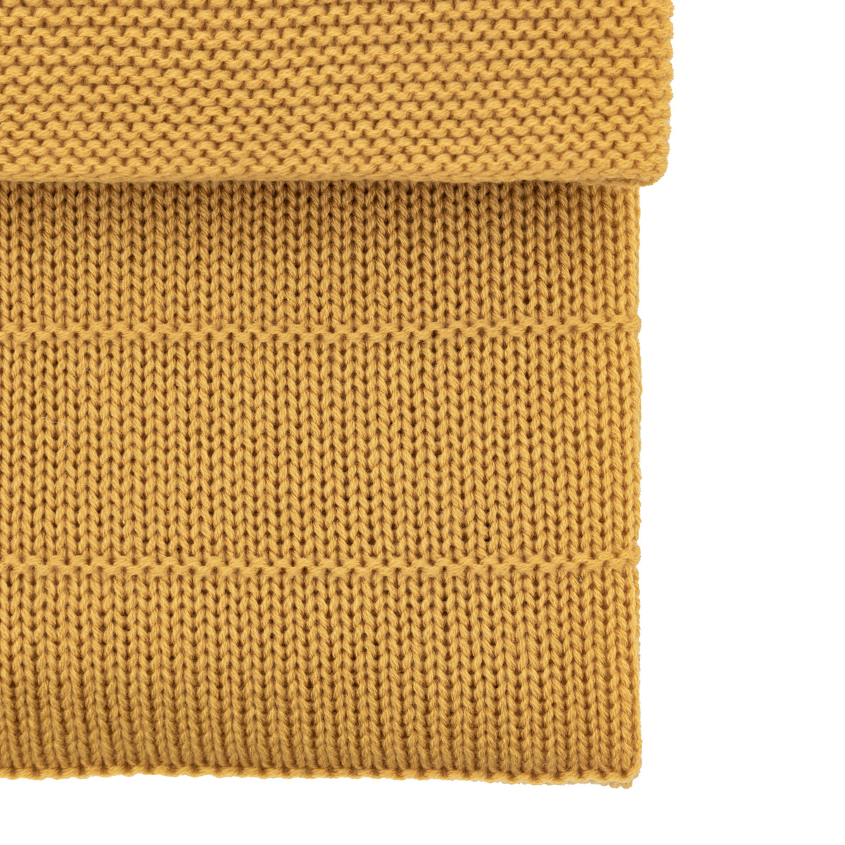 Gallery Direct Florence Knit Throw Mustard - image 4