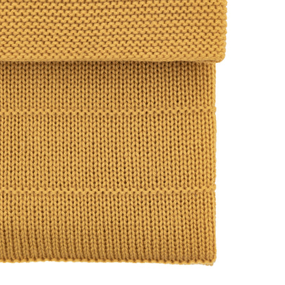 Gallery Direct Florence Knit Throw Mustard - image 4