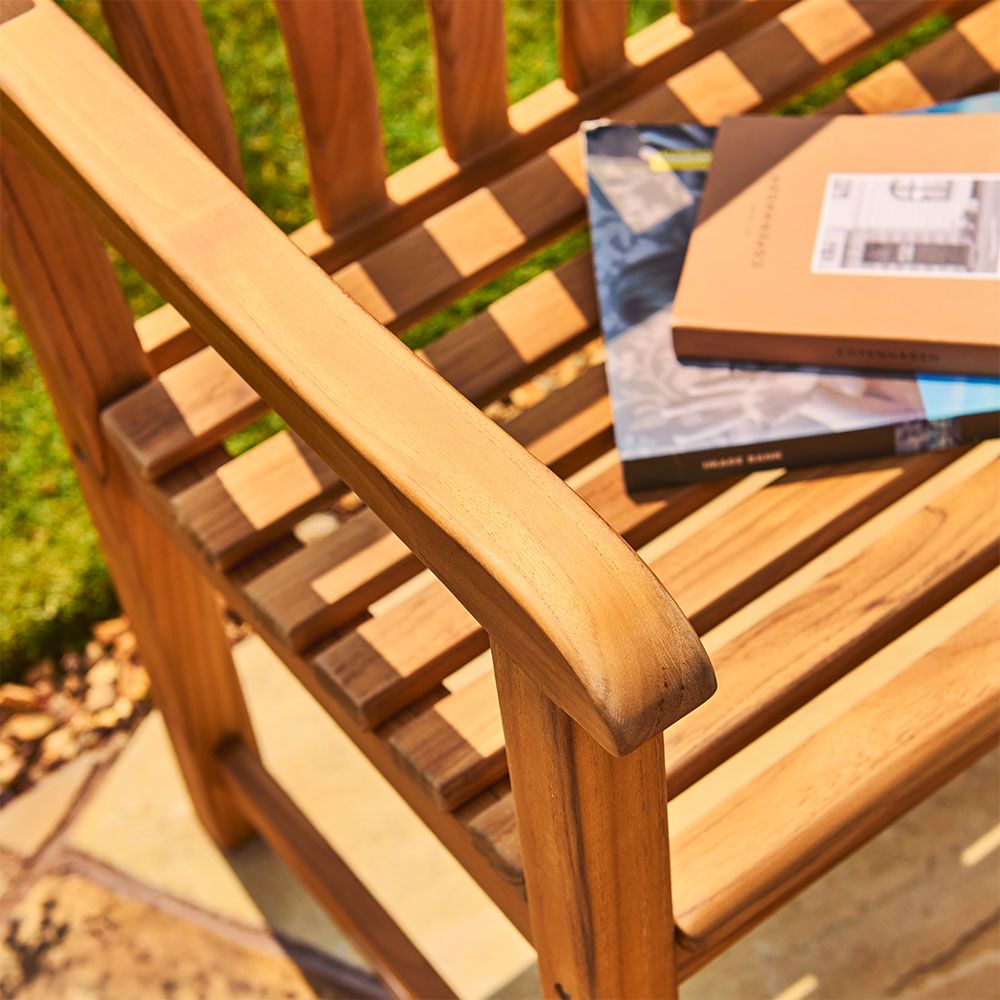 Alexander Rose 4Ft Teak Broadfield Garden Bench