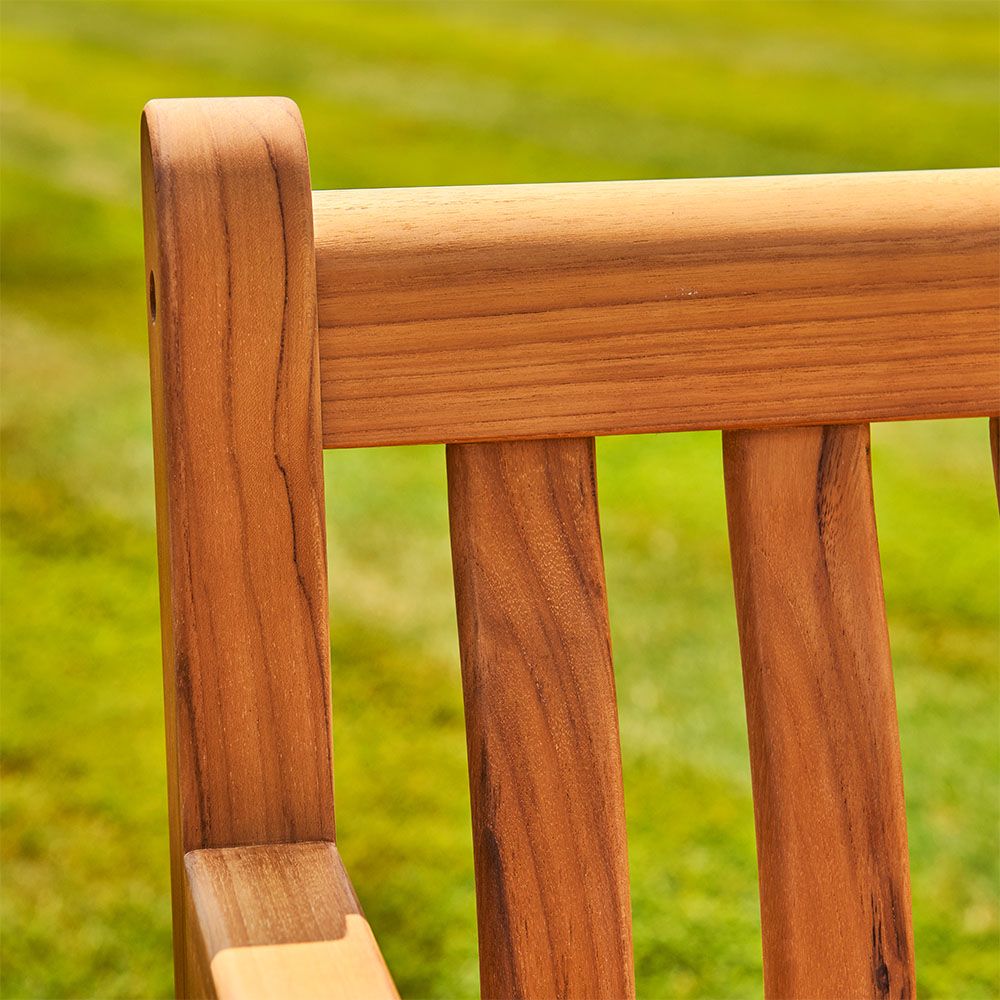 Alexander Rose 4Ft Teak Broadfield Garden Bench
