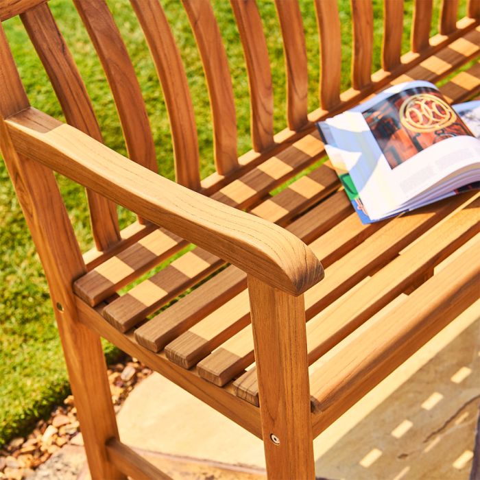 Alexander Rose 5Ft Teak Broadfield Garden Bench