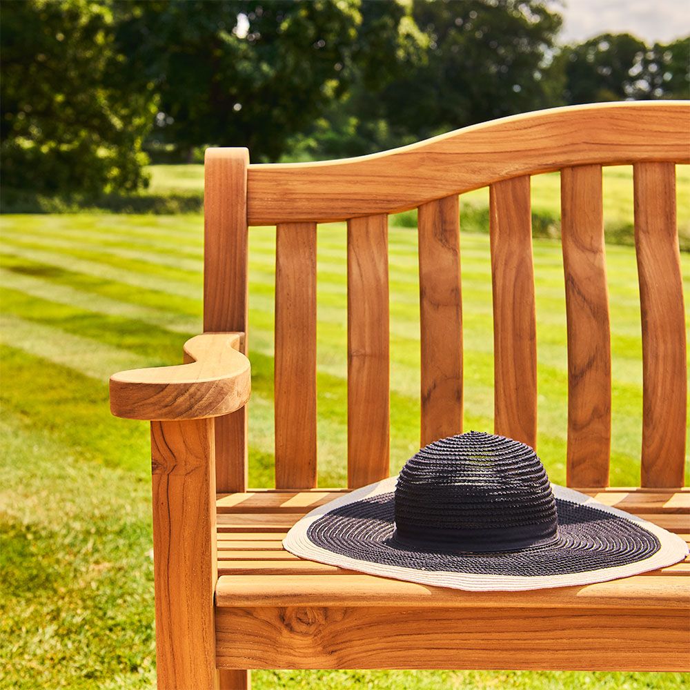 Alexander Rose 4Ft Teak Turnberry Garden Bench