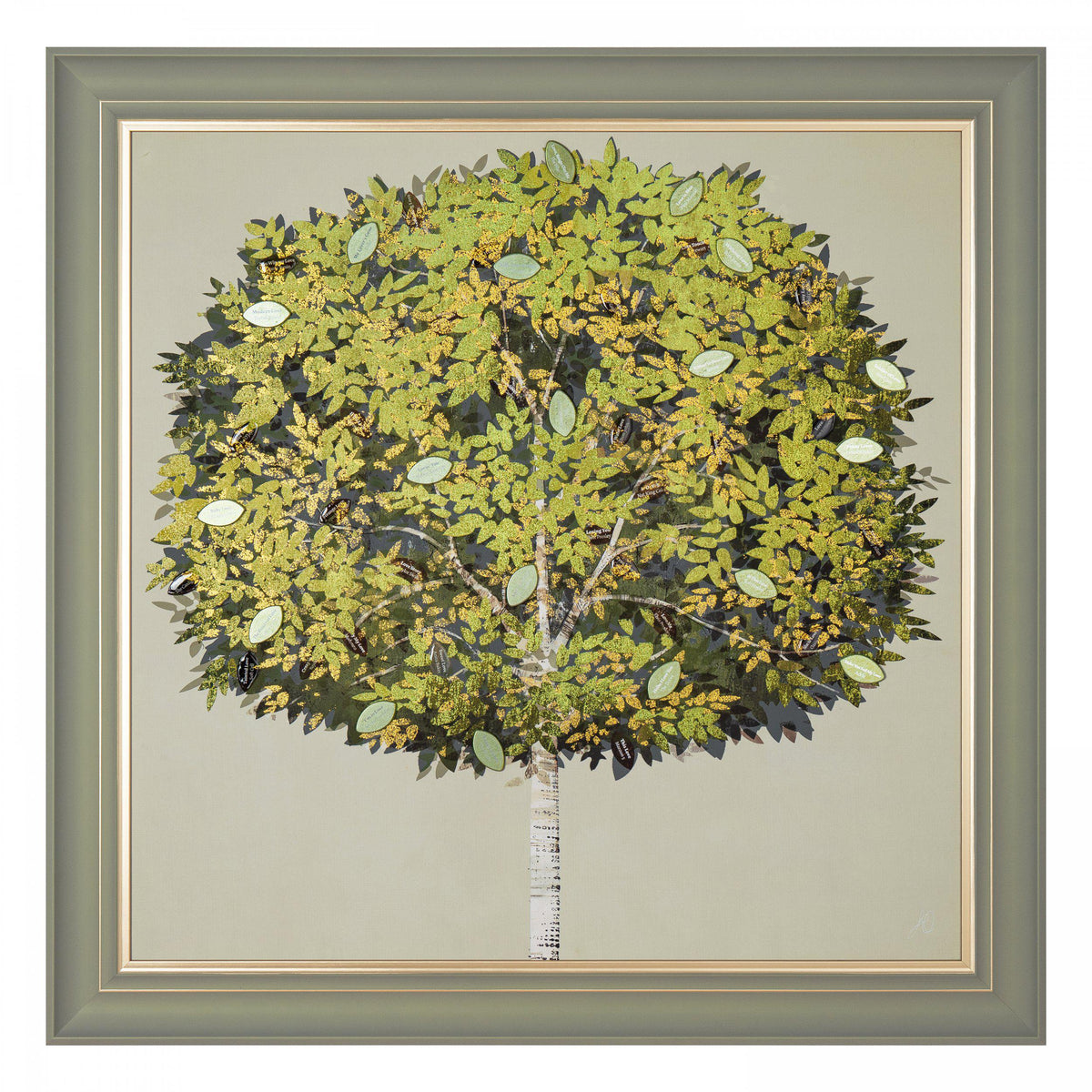 Gallery Direct The Love Tree Framed Canvas - image 2