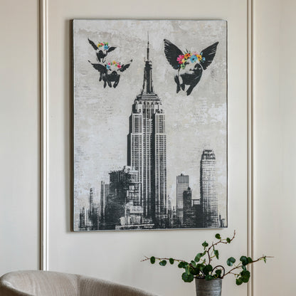 Gallery Direct Concrete Dreams II Framed Canvas - image 1