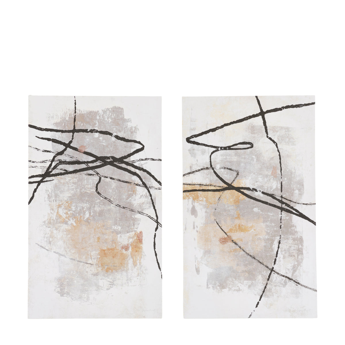 Gallery Direct Tangle Canvas Set of 2 - image 1