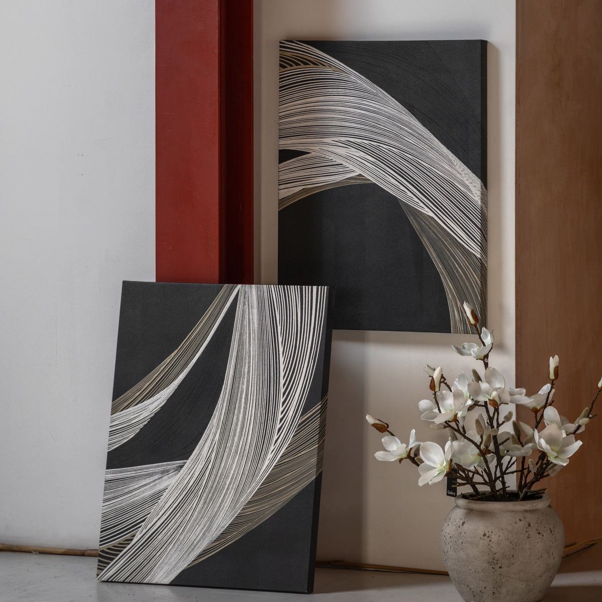 Gallery Direct Curve Appeal Canvas Set of 2 - image 1